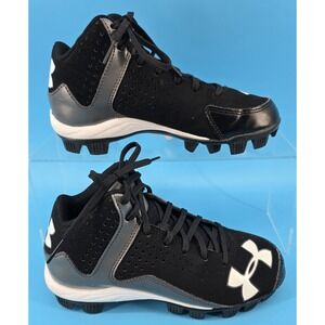 Under Armour Leadoff Mid Baseball Cleats Youth 1.5 Molded 1250081-001